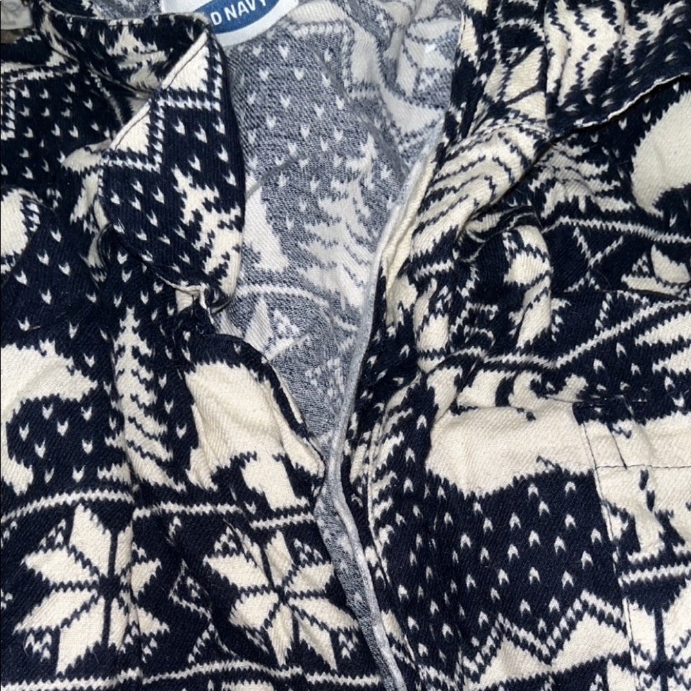 Flannel pajama set! Top and bottom